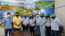 Superintendente da Saev Ambiental recepciona equipe do Saae Ambiental de Santa Fé do Sul